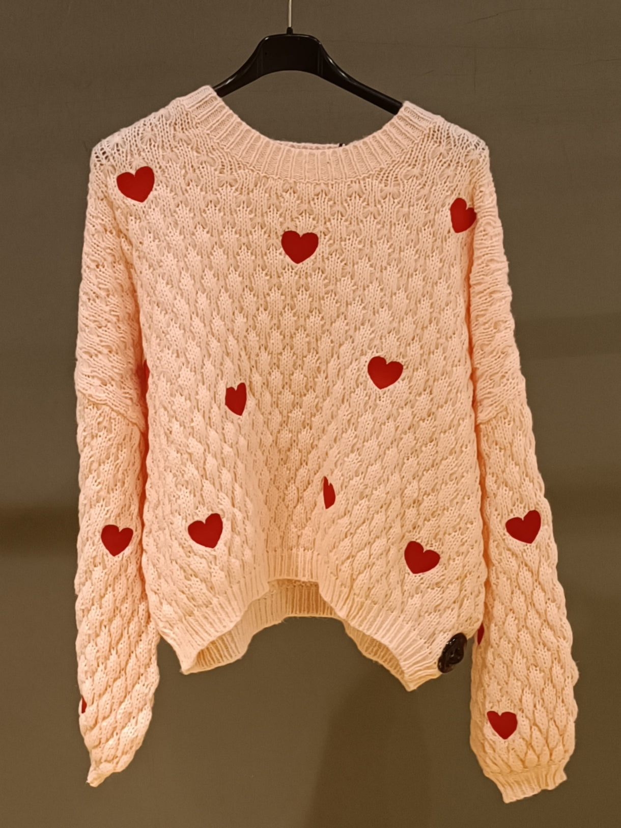 Pullover mit Herzchen