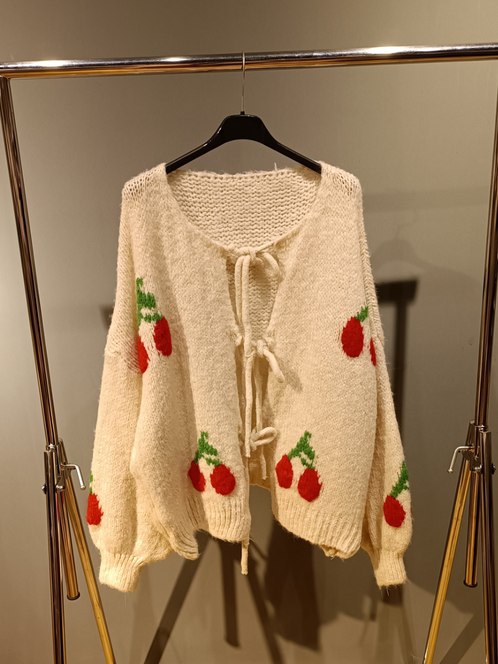 Cardigan "Cherry" Creme