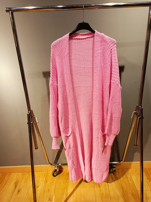 Grobstrick Cardigan 'Rosa'